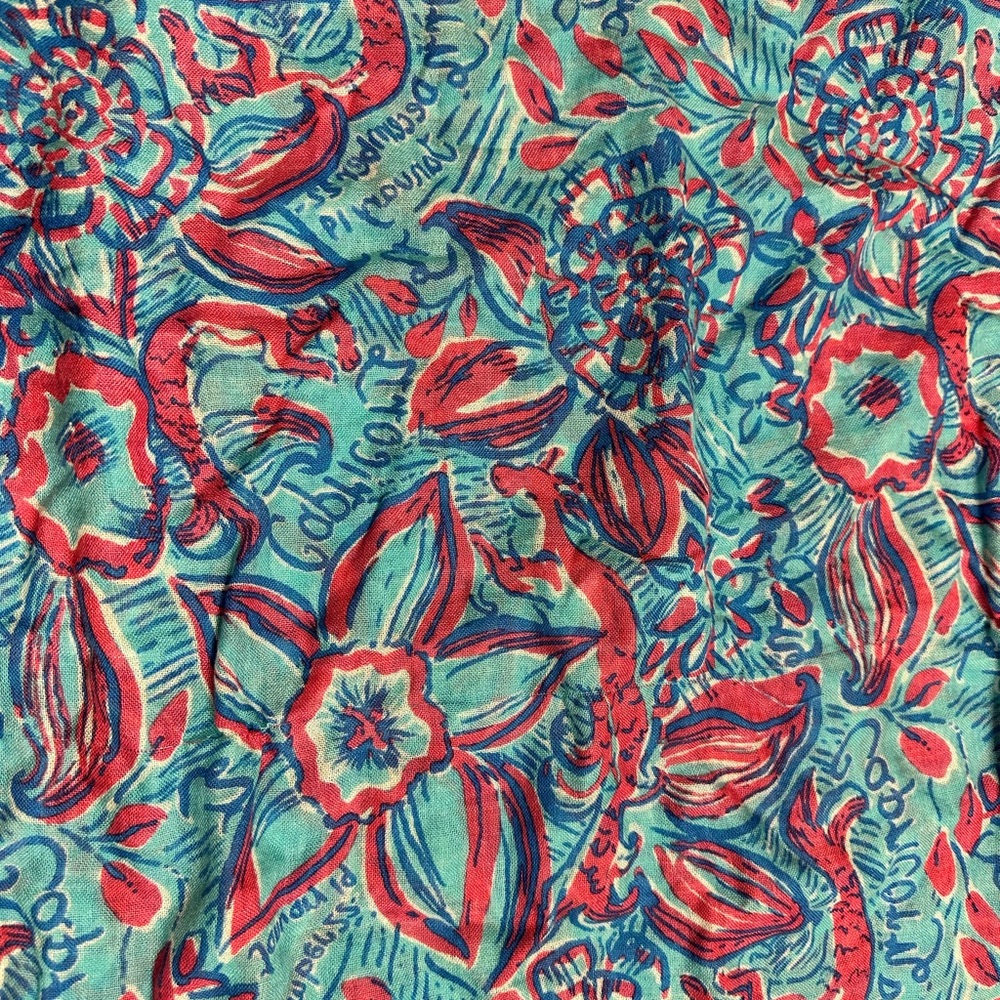 Lilly Pulitzer Zodiac (Capricorn) Scarf